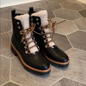 Nine West combat boots